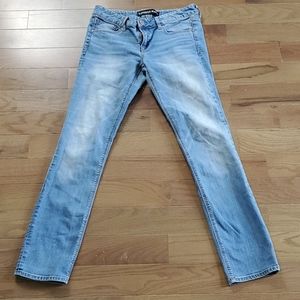 Express Skinny Jeans - Light Blue